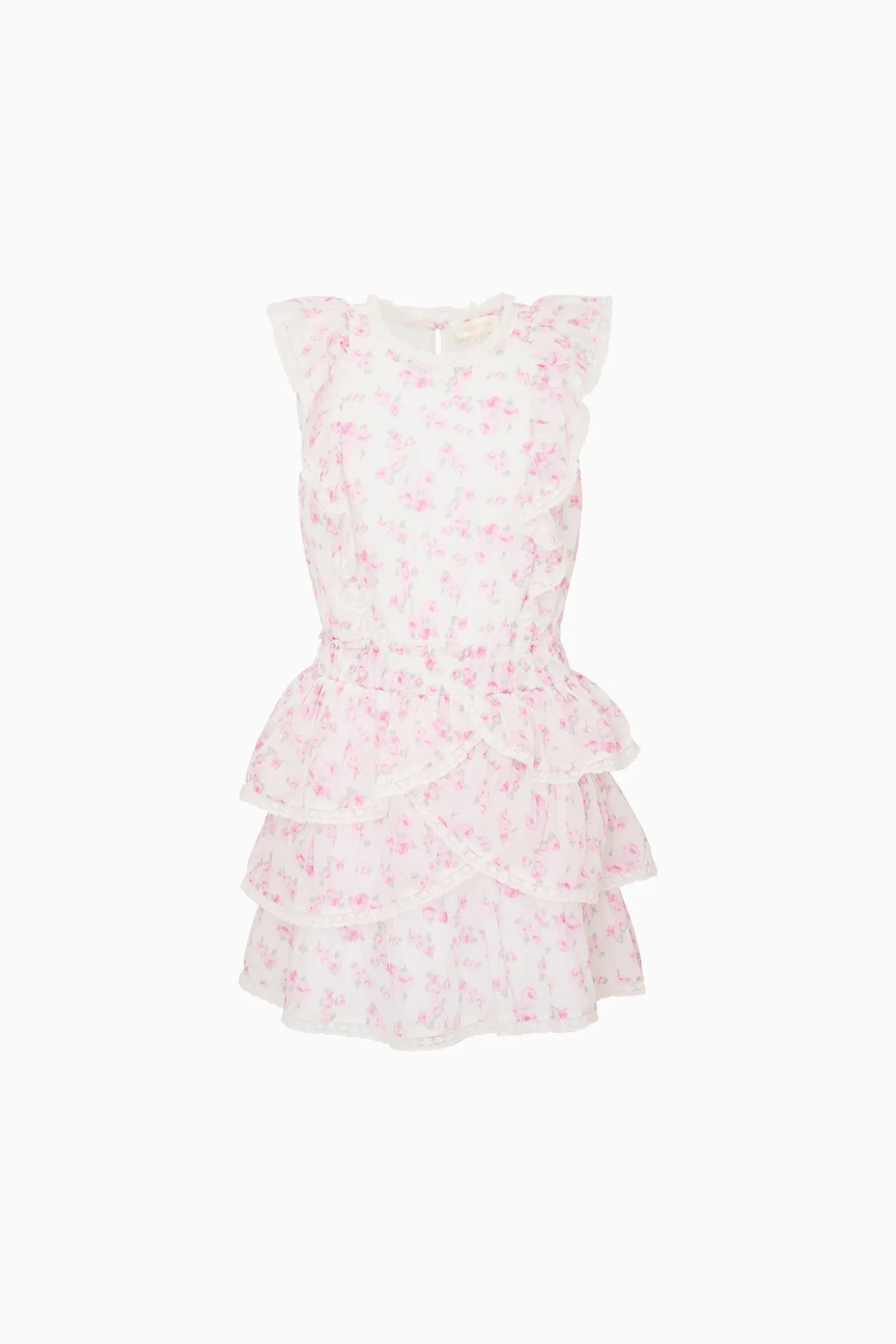 Little Girls Blooming Floral Decker Dress