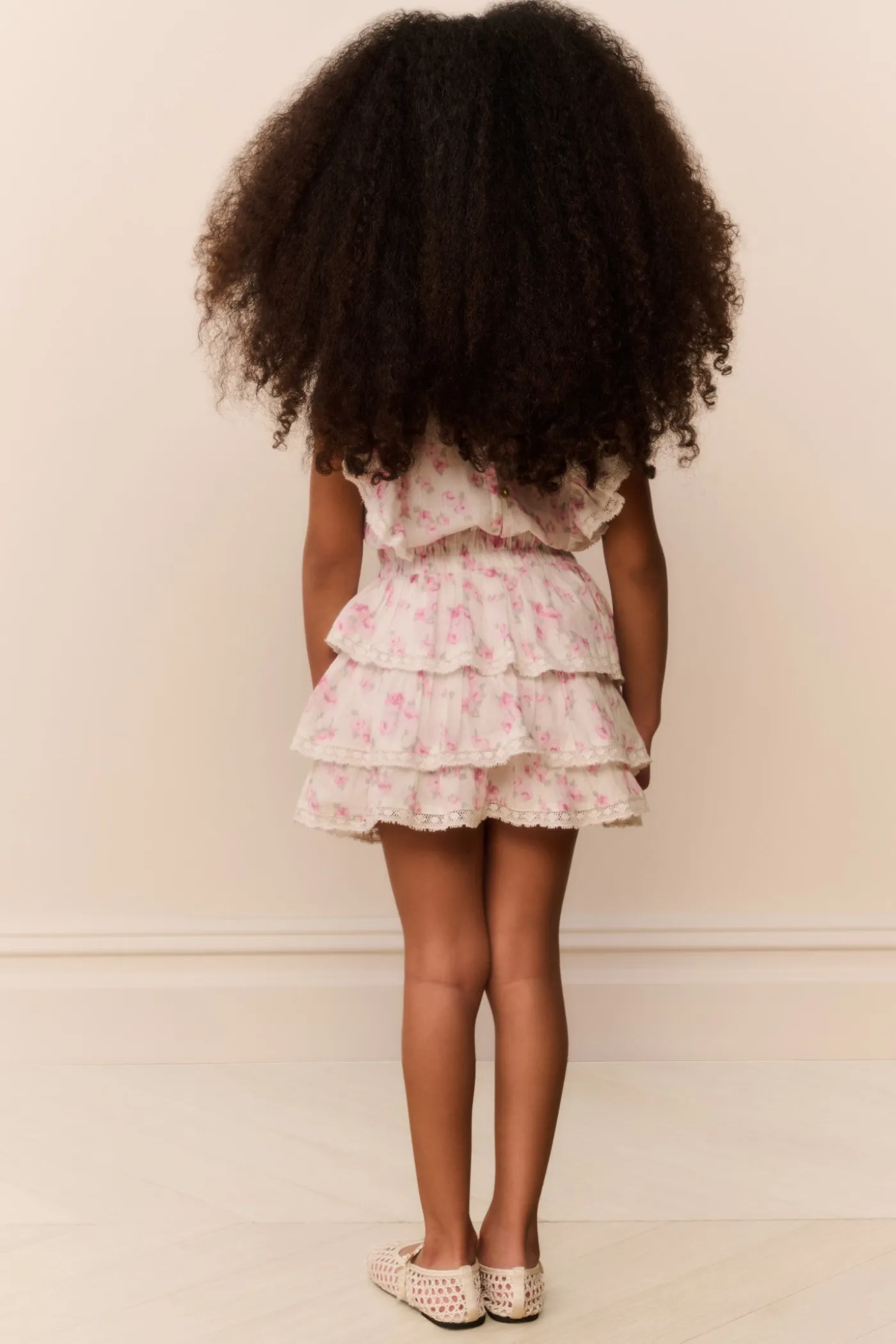 Little Girls Blooming Floral Decker Dress