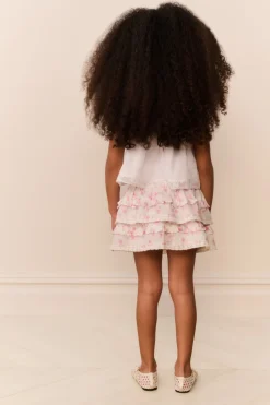 Little Girls Blooming Floral Billie Skirt