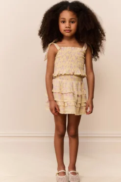 Little Girls Blooming Floral Billie Skirt