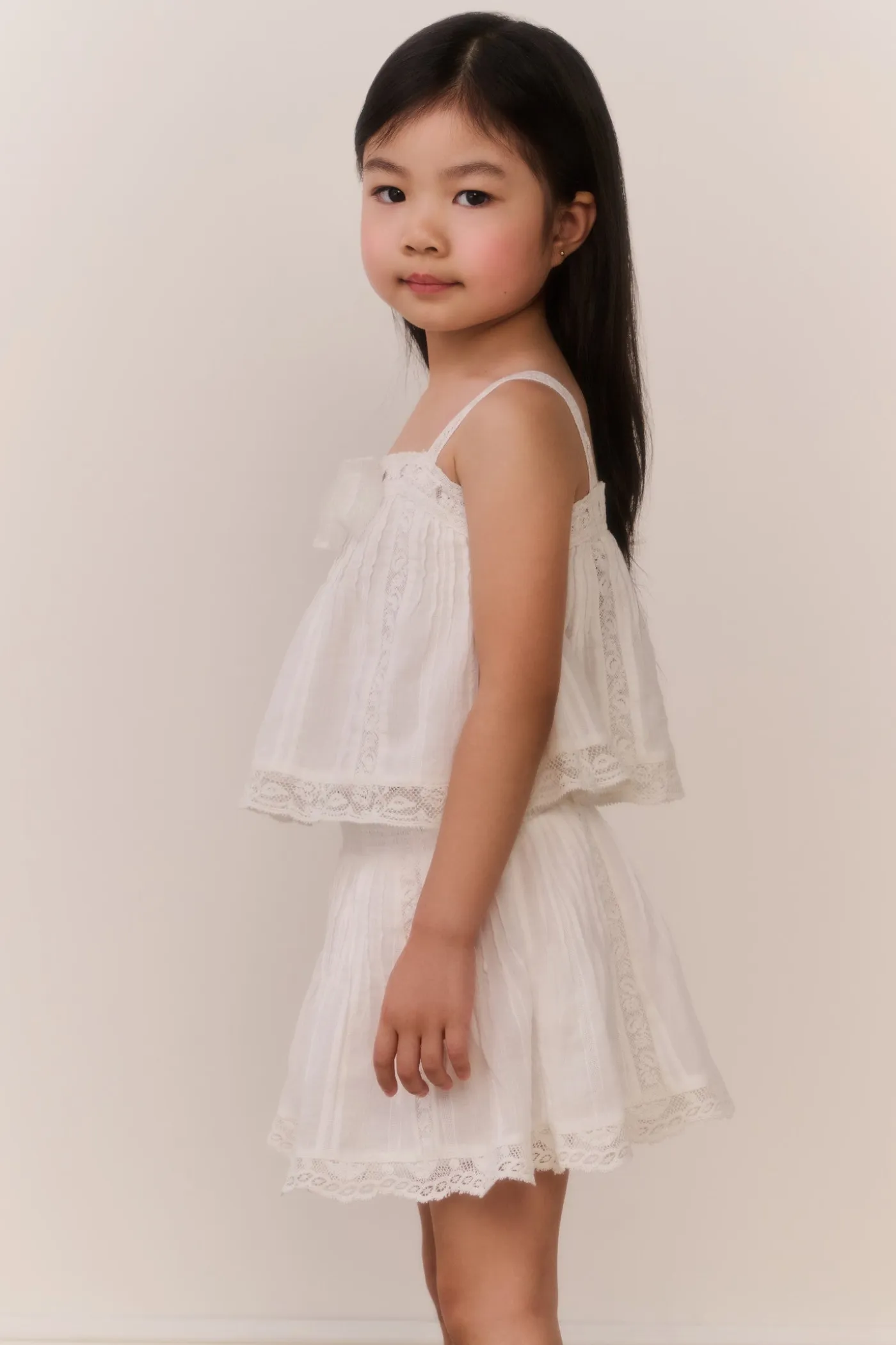Little Girls Brynlynn Cotton Top