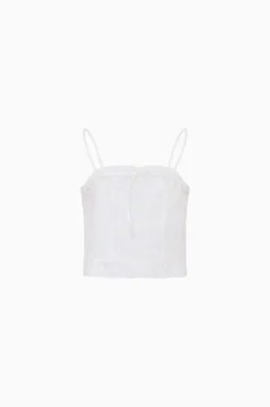 Little Girls Cotton Lace Quince Top