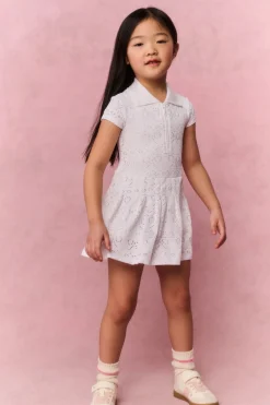 Little Girls Courtley Eyelet Active Dress