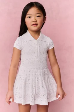 Little Girls Courtley Eyelet Active Dress
