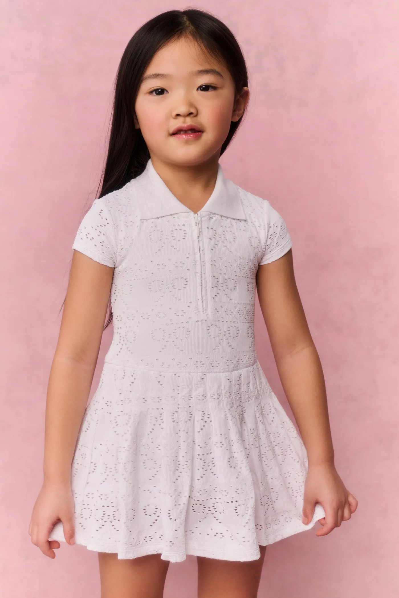Little Girls Courtley Eyelet Active Dress