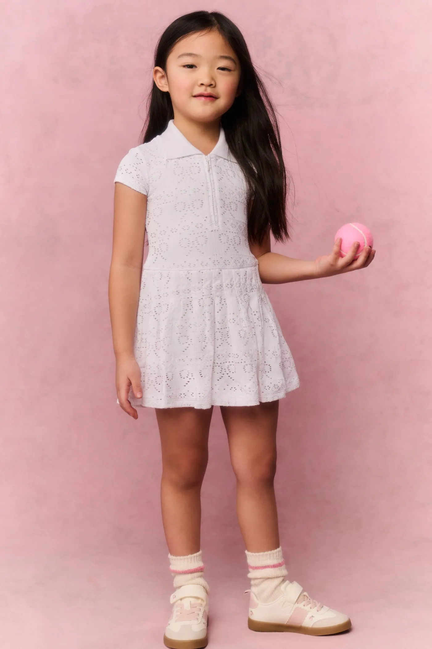 Little Girls Courtley Eyelet Active Dress