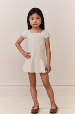 Little Girls Daffron Pointelle Dress