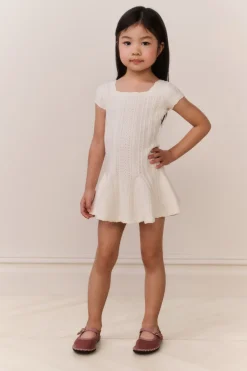 Little Girls Daffron Pointelle Dress