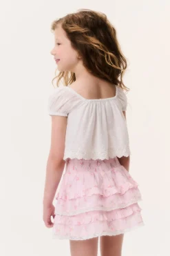 Little Girls Ditsy Floral Billie Skirt
