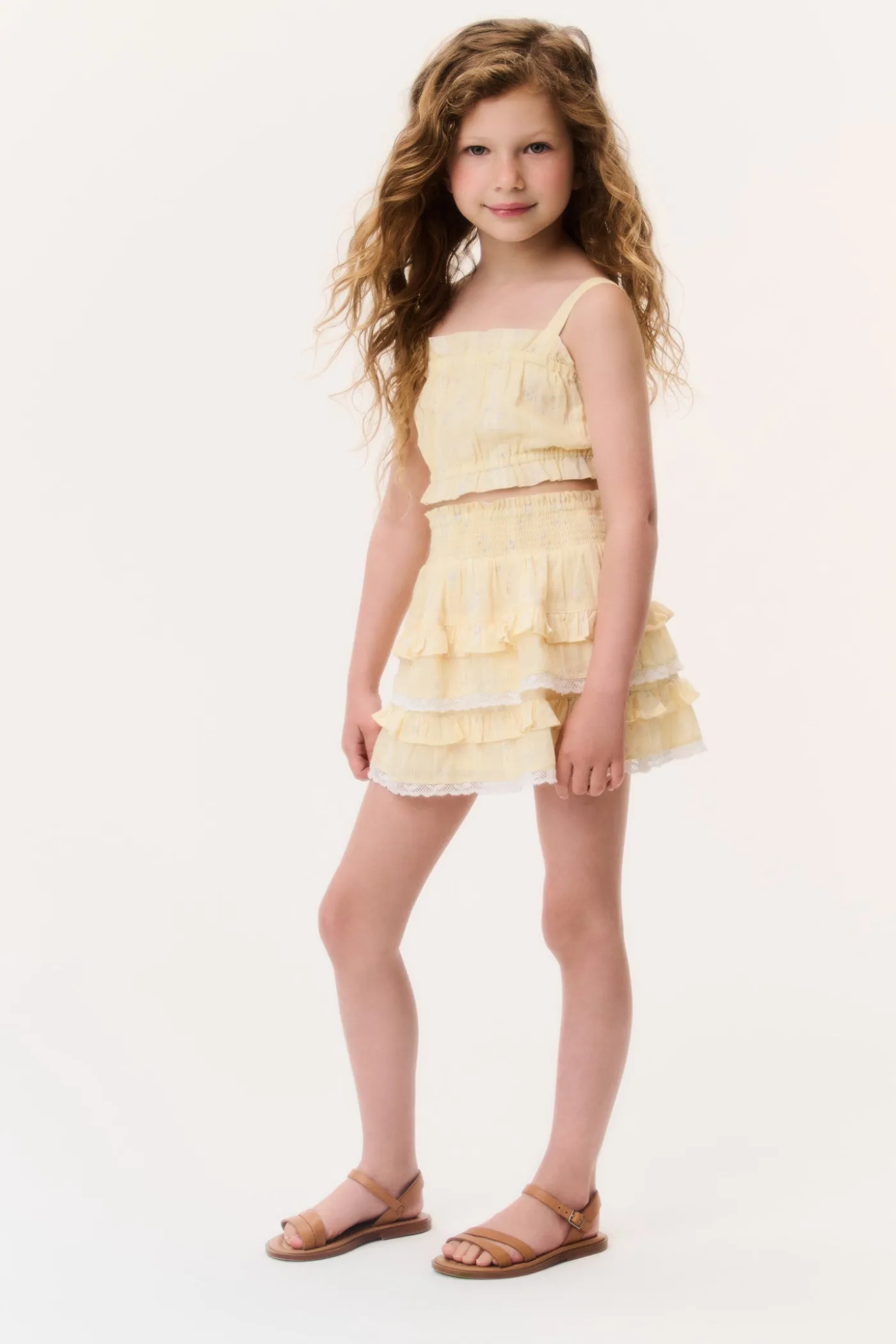Little Girls Ditsy Floral Billie Skirt