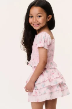 Little Girls Eau de Rose Billie Skirt