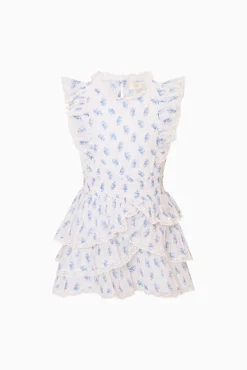 Little Girls Indigo Cloud Decker Dress