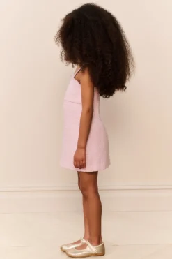Little Girls Lace Tweed Willamina Dress