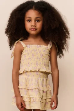 Little Girls Merrinelle Blooming Floral Top