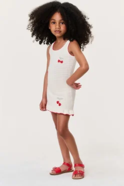 Little Girls Ottie Cherry Dress