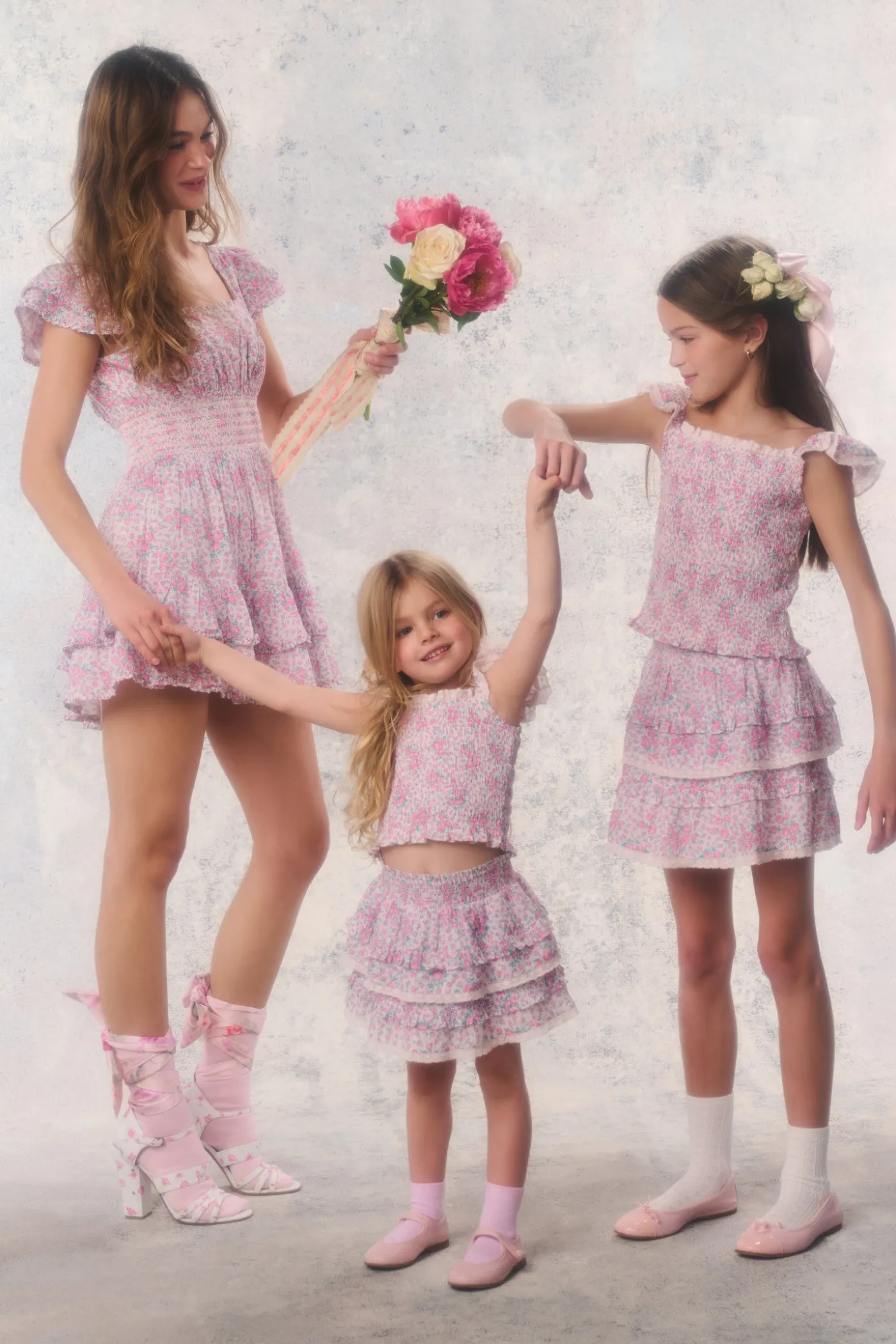 Little Girls Re-Edition Billie Floral Skirt
