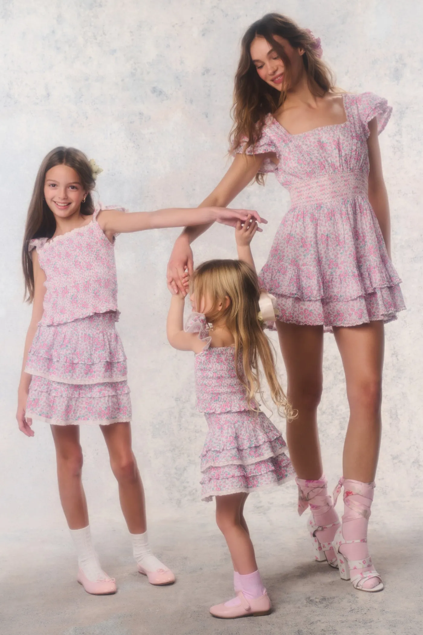 Little Girls Re-Edition Billie Floral Skirt