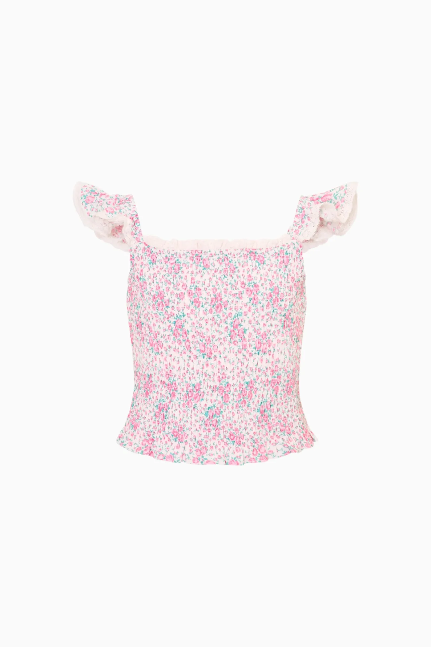 Little Girls Re-Edition Caspia Floral Top