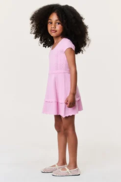 Little Girls Stretch Pointelle Jovie Dress