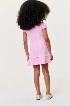 Little Girls Stretch Pointelle Jovie Dress