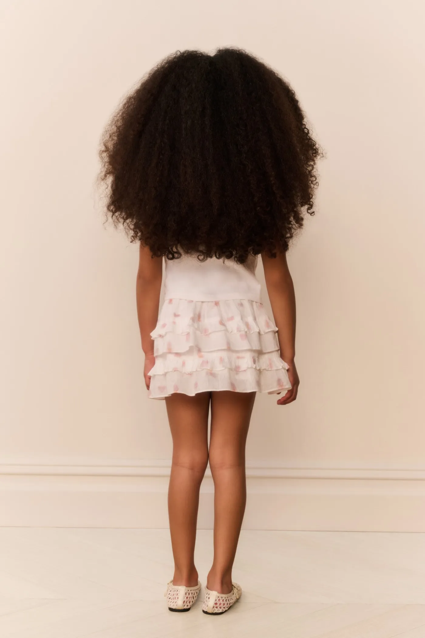 Little Girls Vanilla Twirl Billie Skirt
