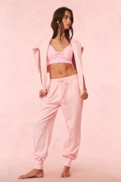 Lolana Floral Cotton Sweatpants