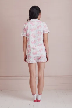 LoveShackFancy x Roller Rabbit Doily Beux Women's Polo Pajama Set