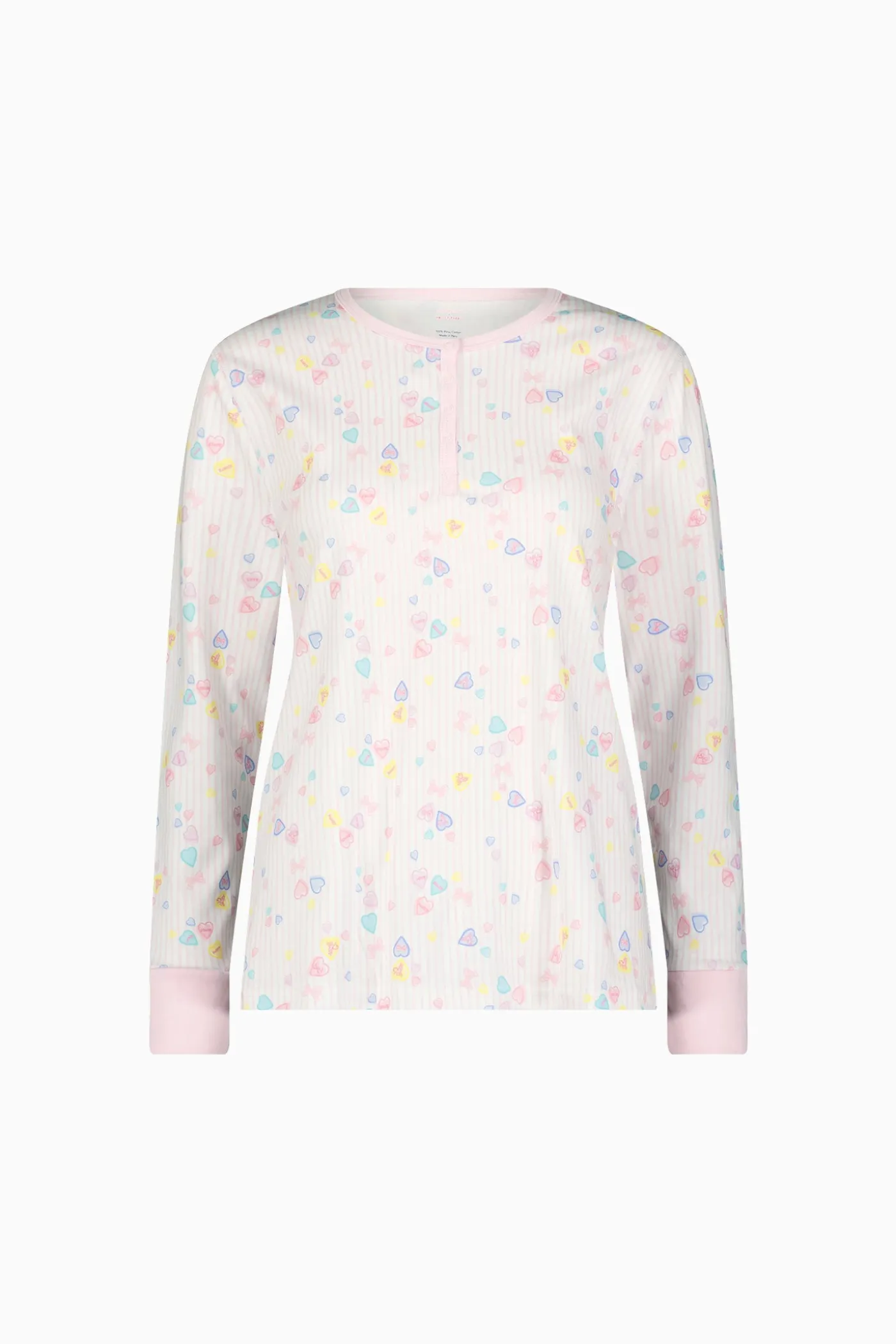 LoveShackFancy x Roller Rabbit Heart Stripe Hunter Pajama