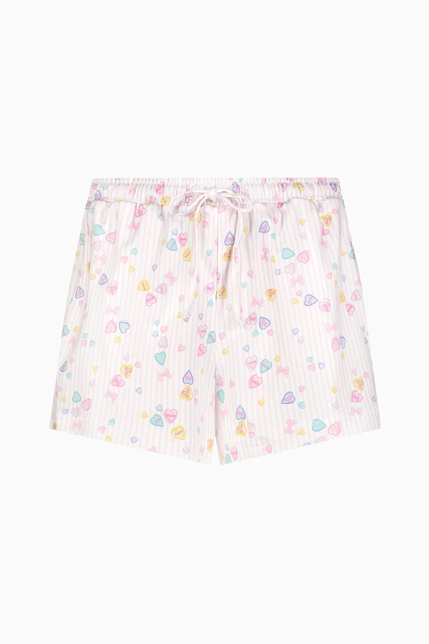 LoveShackFancy x Roller Rabbit Heart Stripe Hunter Pajama
