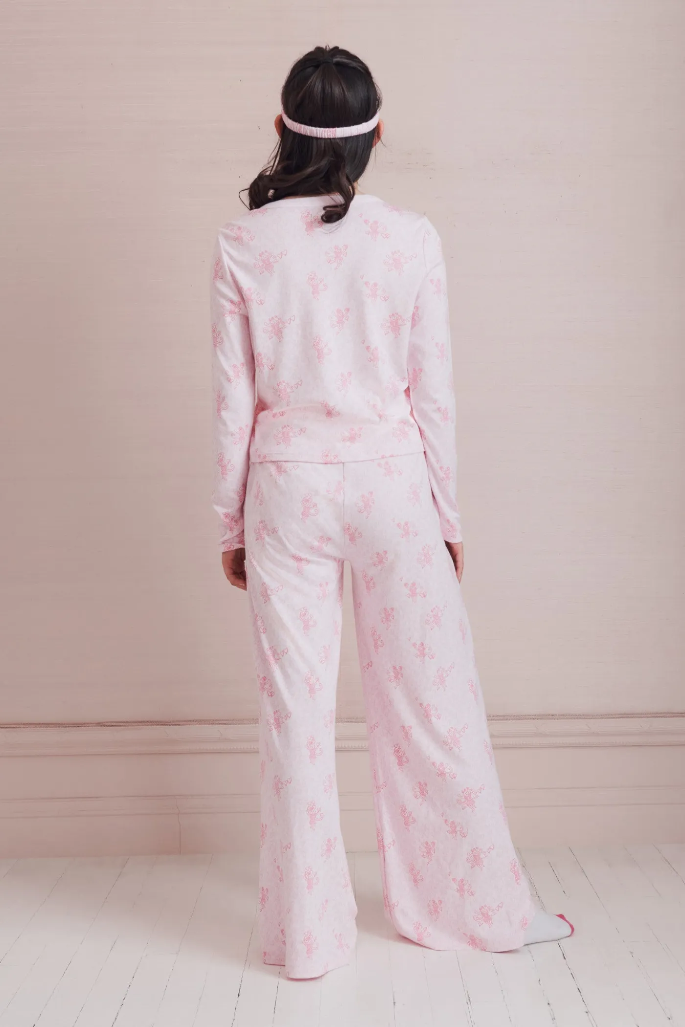 LoveShackFancy x Roller Rabbit Hearts Nessa Cardigan