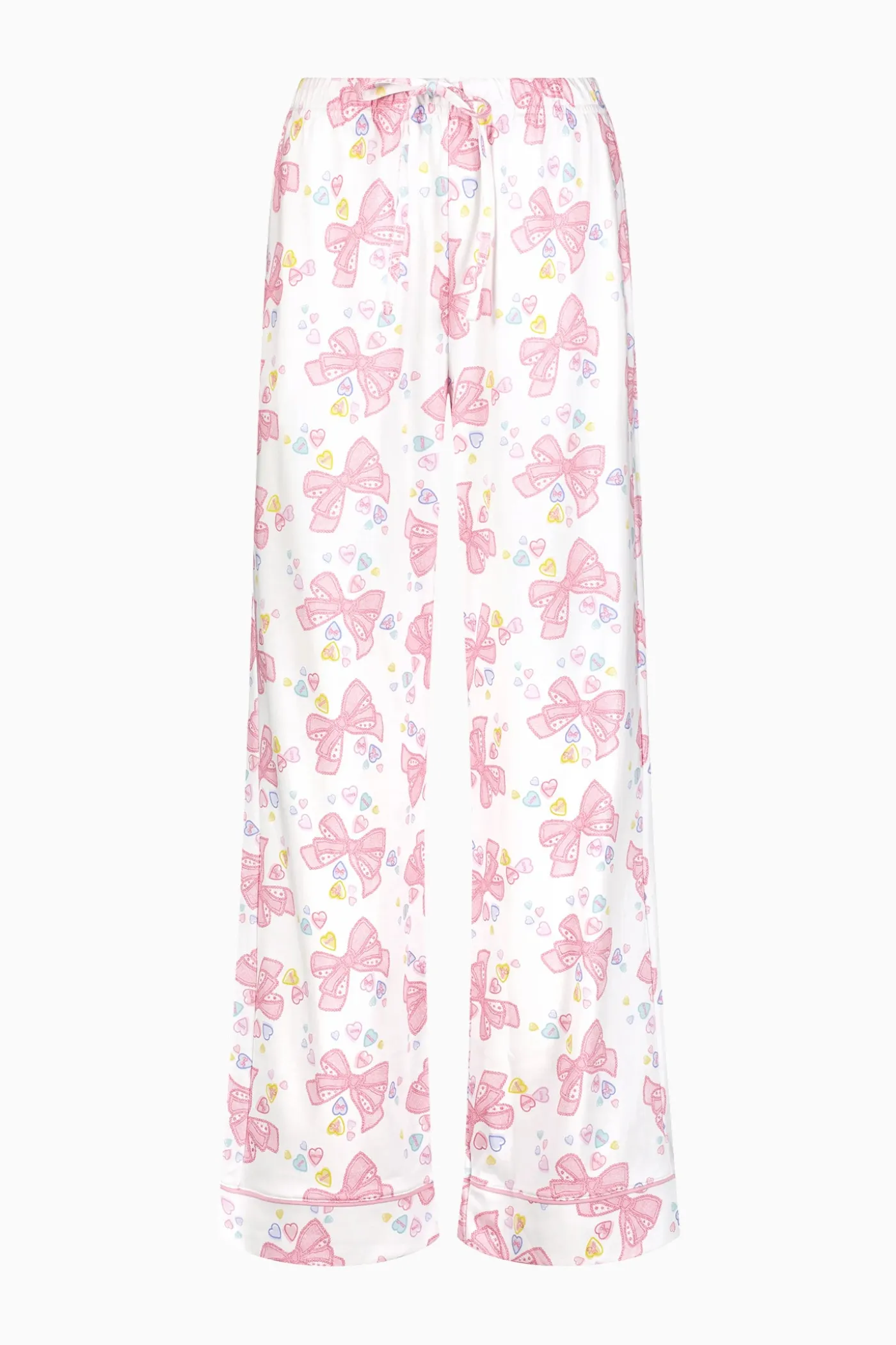 LoveShackFancy x Roller Rabbit Doily Beux Women's Long Sleeve Polo Pajama Set