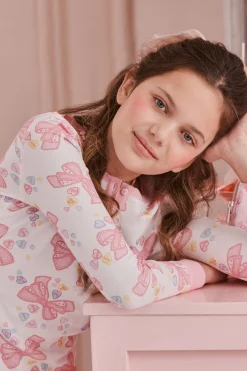 LoveShackFancy x Roller Rabbit Doily Beux Kids Pajama