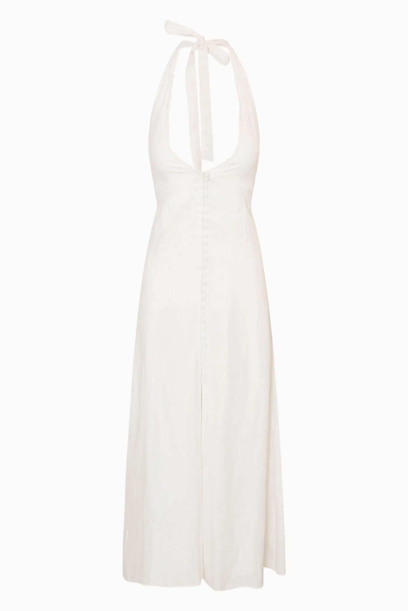 Lovis Linen Halter Maxi Dress