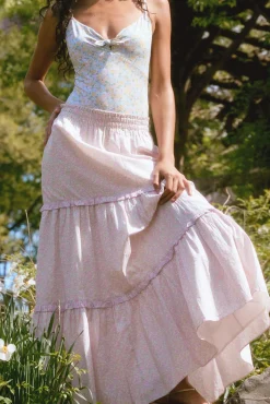 Made With Liberty Fabrics Patten Maxi Skirt