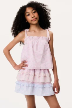 Made With Liberty Fabrics Tween Fiorella Top