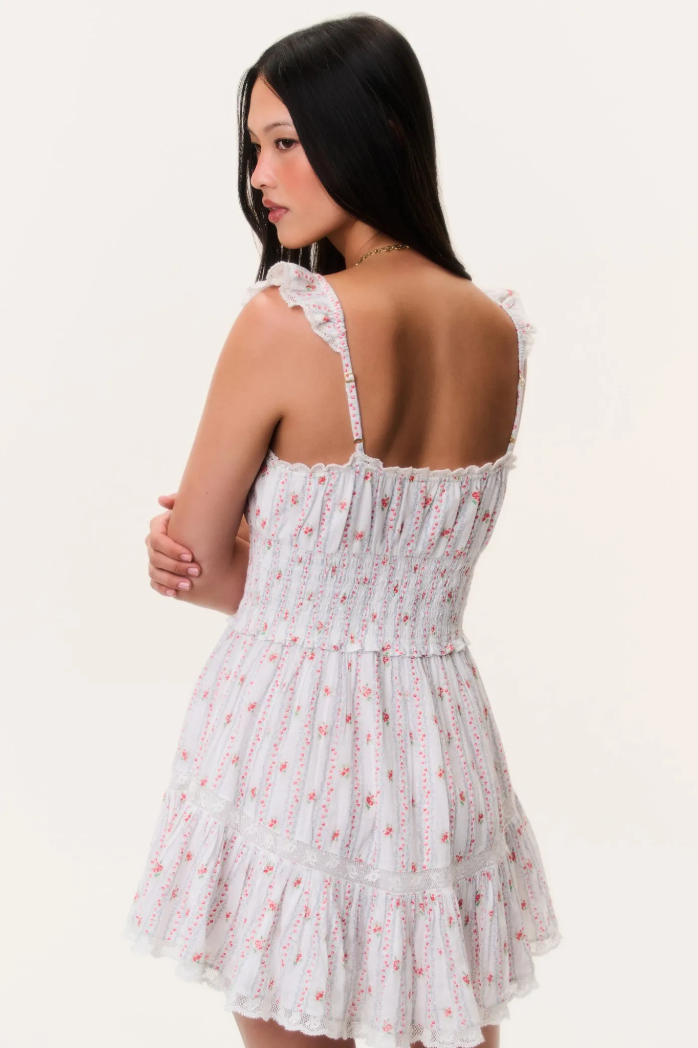 Maralina Cherry Stripe Mini Dress