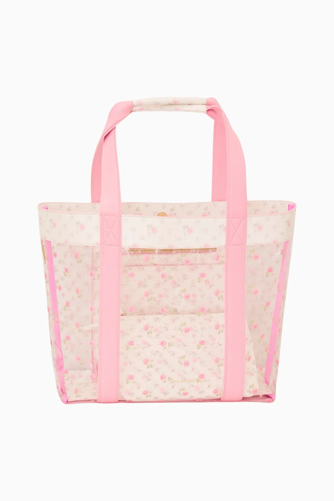Marjorie Ditsy Floral PVC Tote