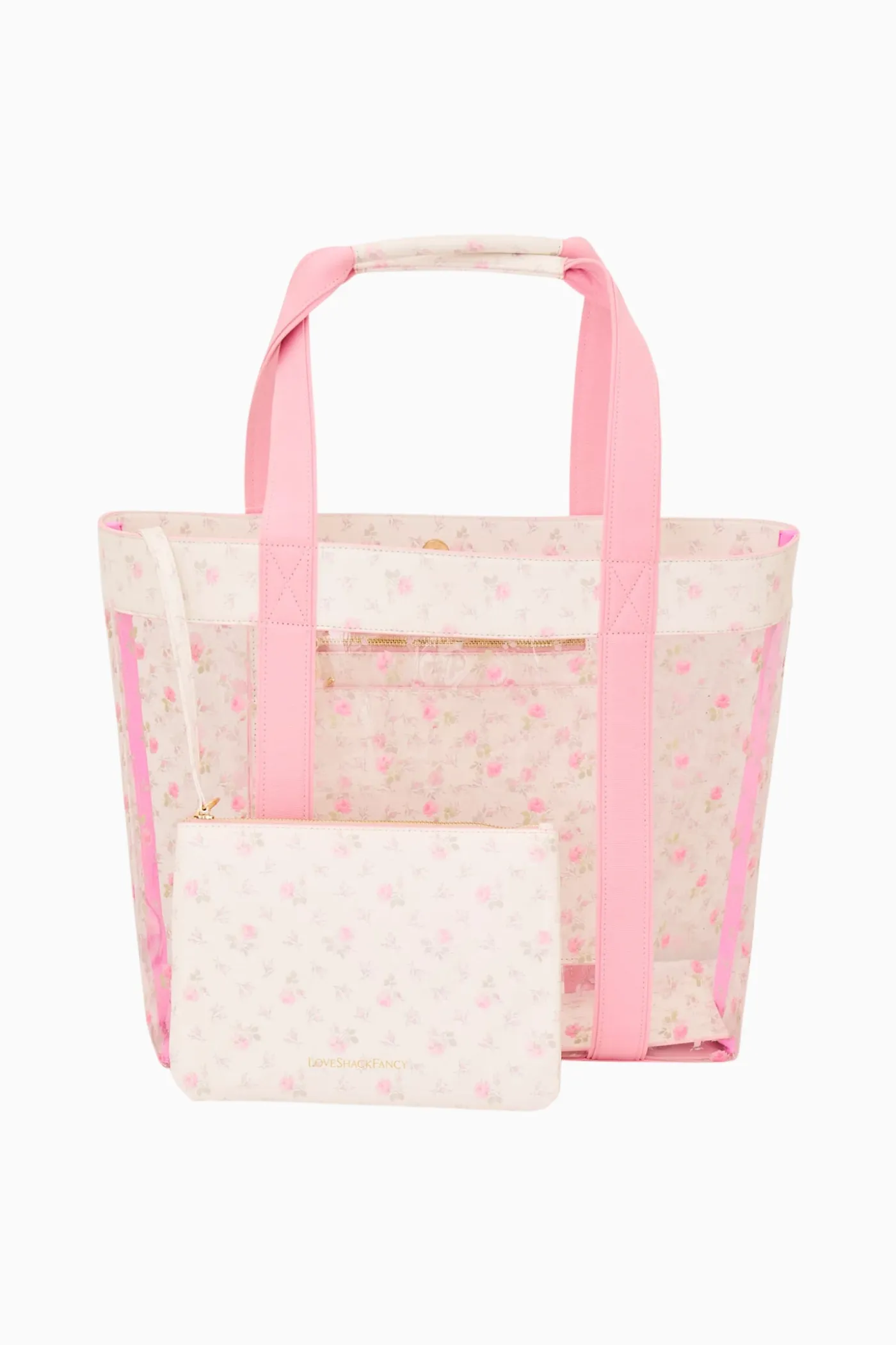 Marjorie Ditsy Floral PVC Tote