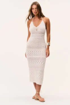 Massie Crochet Midi Dress