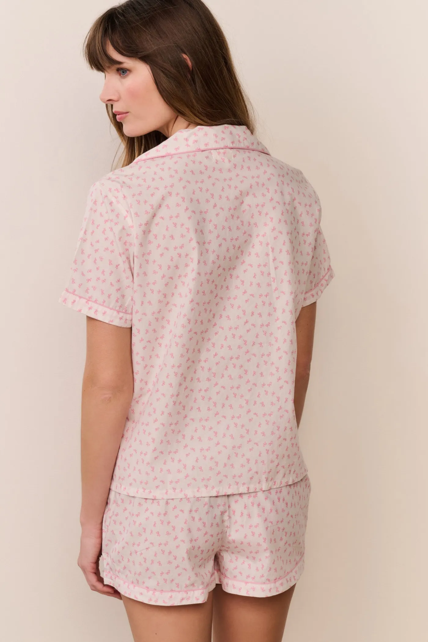 Midnight Haze Polo PJ Short Set