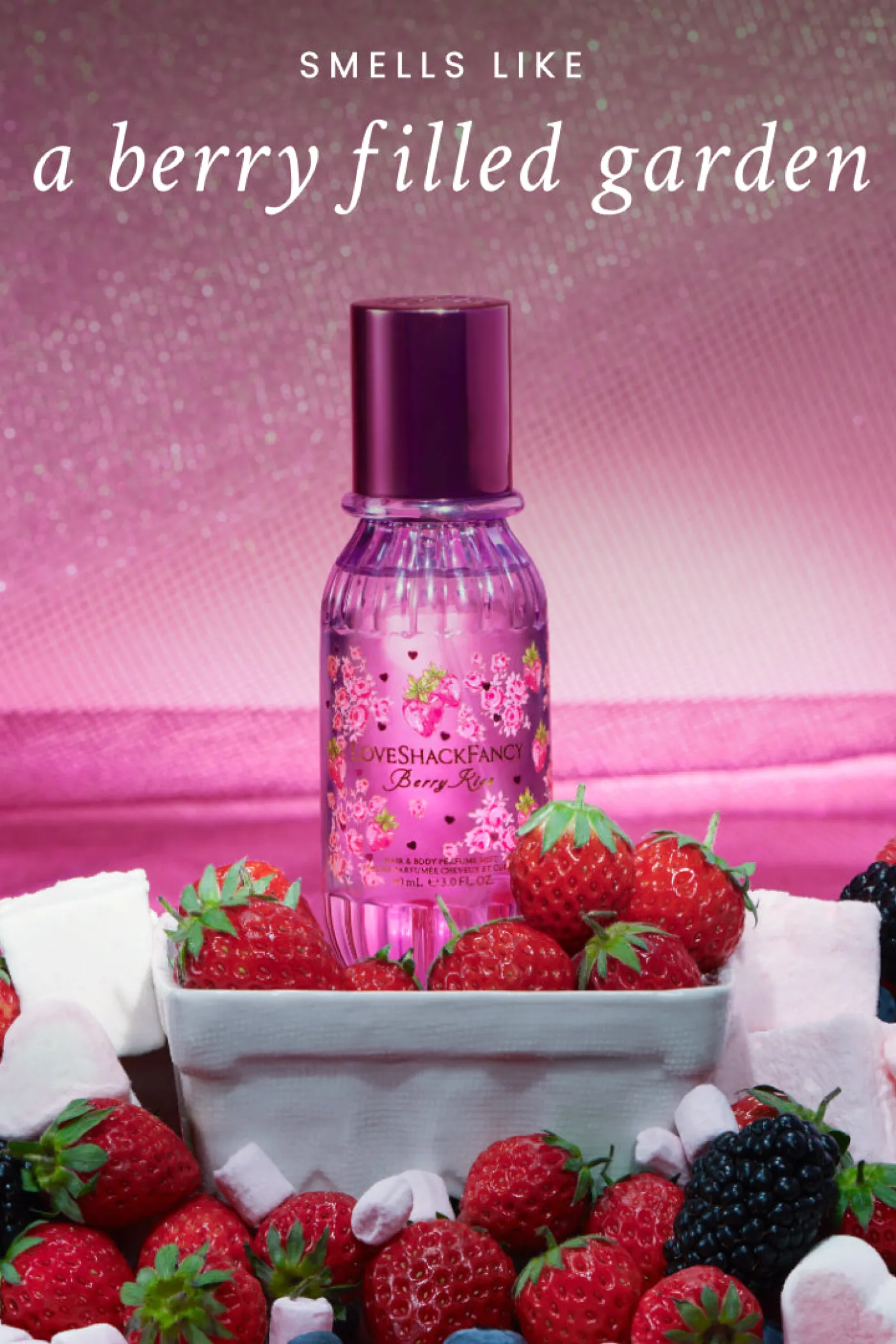 Mini Berry Kiss Hair & Body Mist with Marshmallow