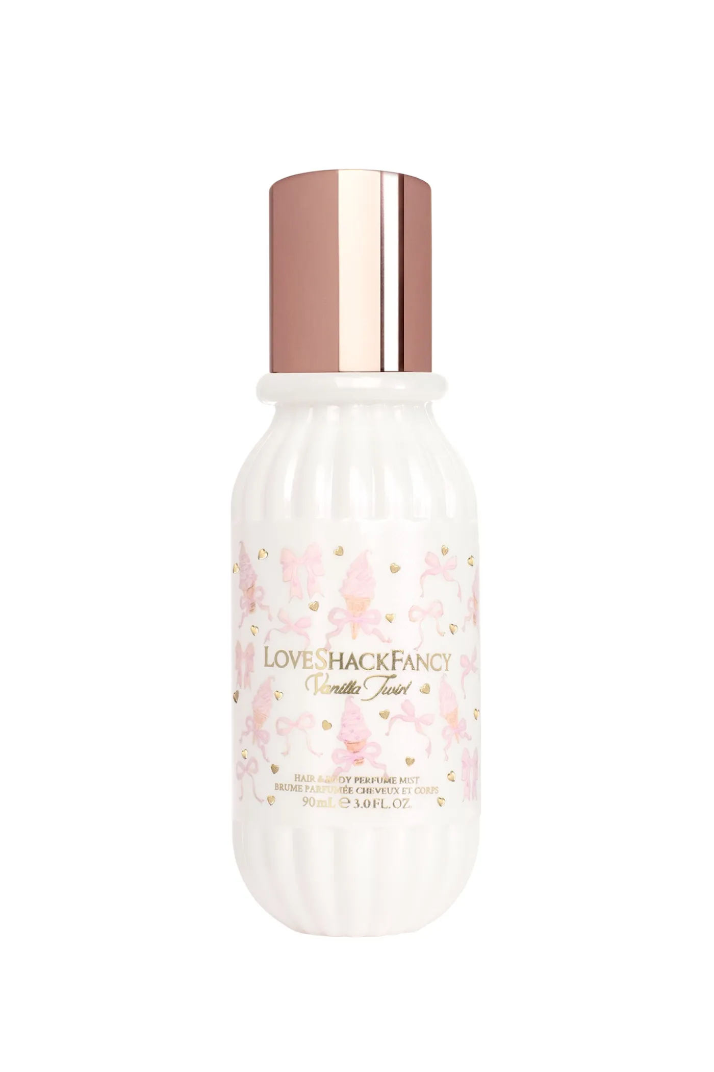 Mini Vanilla Twirl Hair & Body Perfume Mist with Vanilla Mousse and Salted Caramel