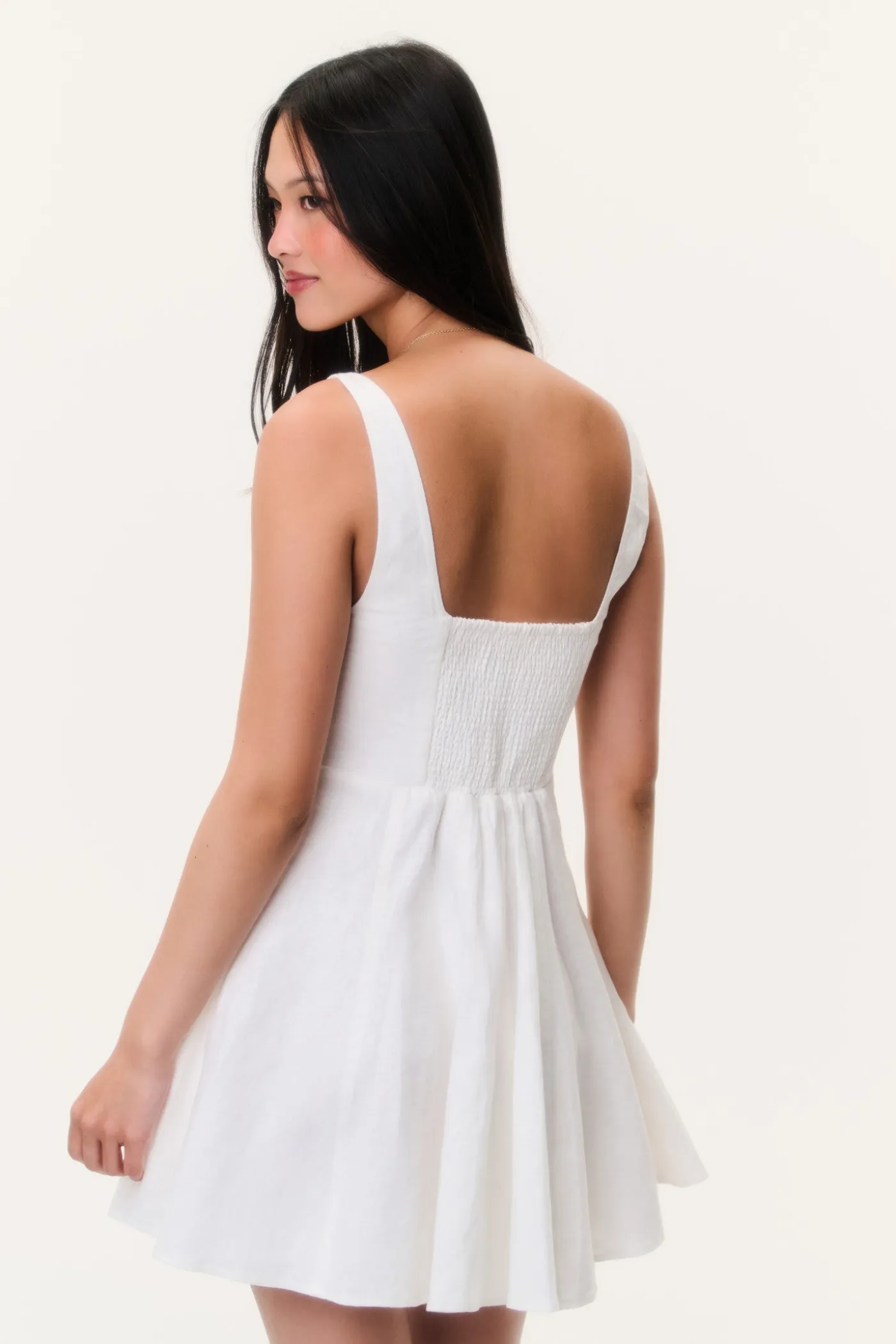 Nabi Linen Mini Dress