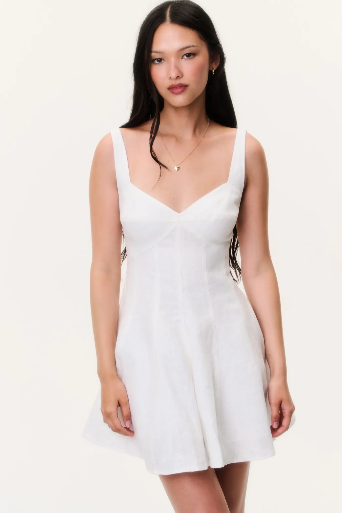 Nabi Linen Mini Dress