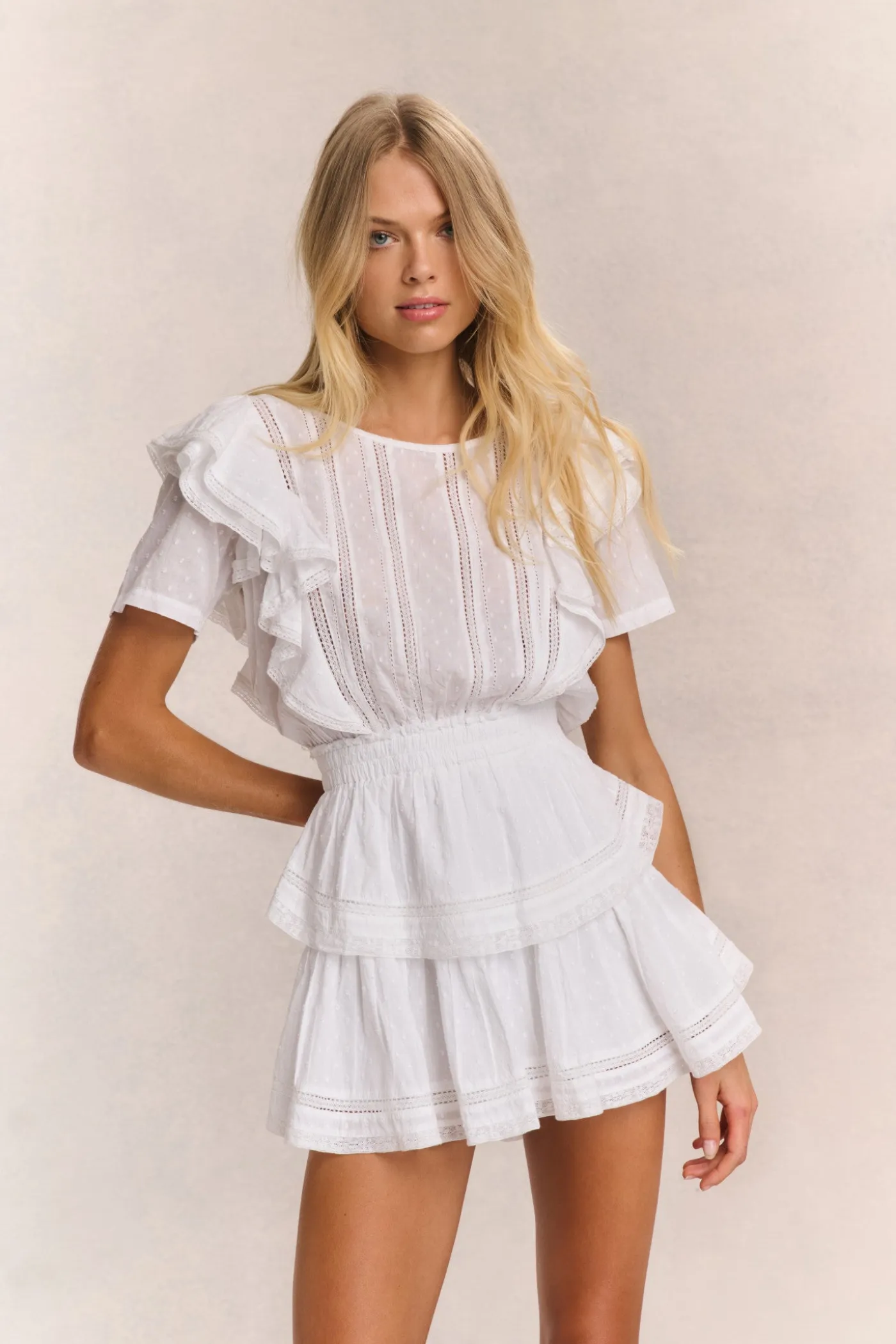 Natasha Heritage Mini Dress