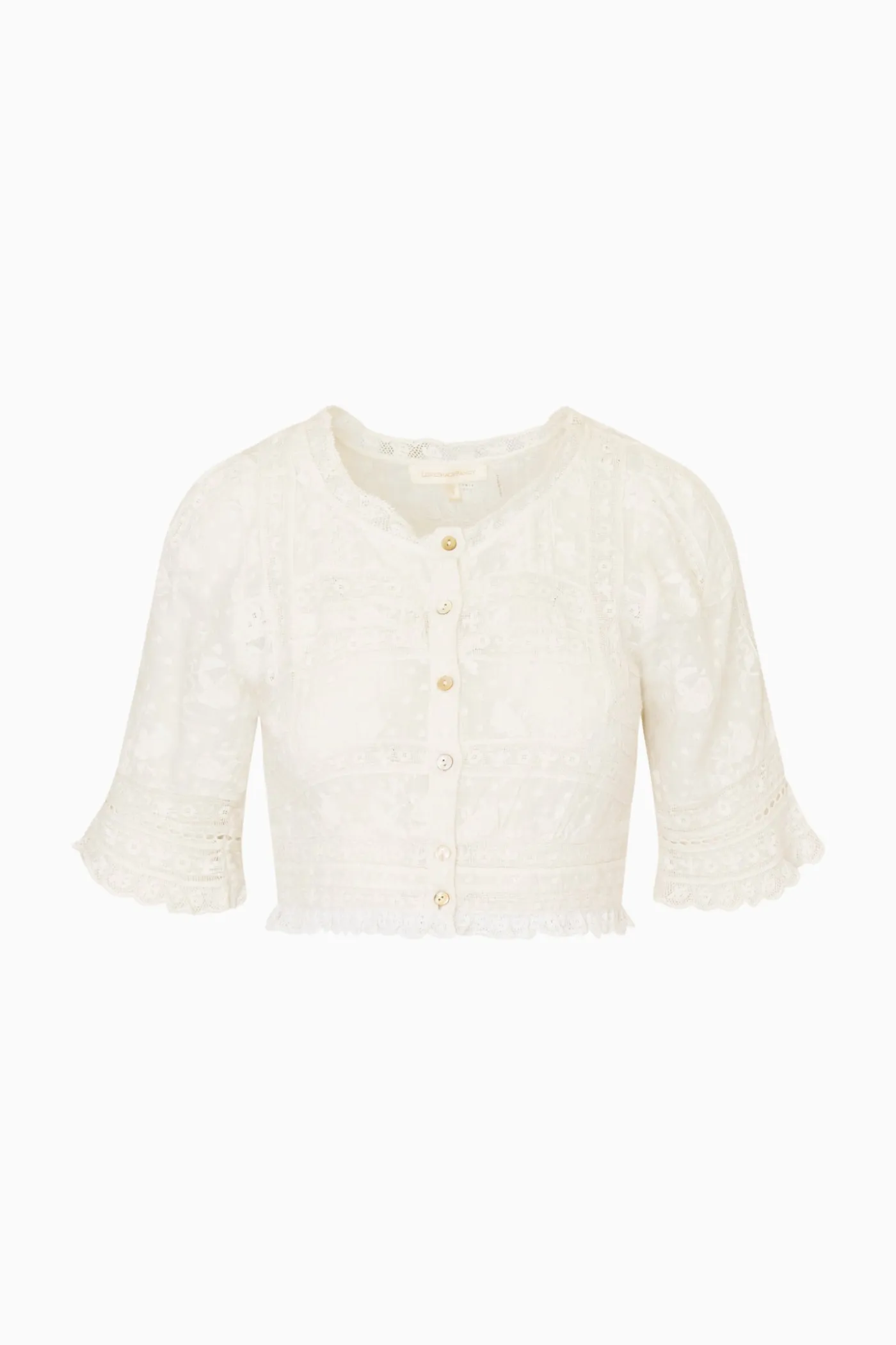 Nerissa Cotton Victorian Crop Top