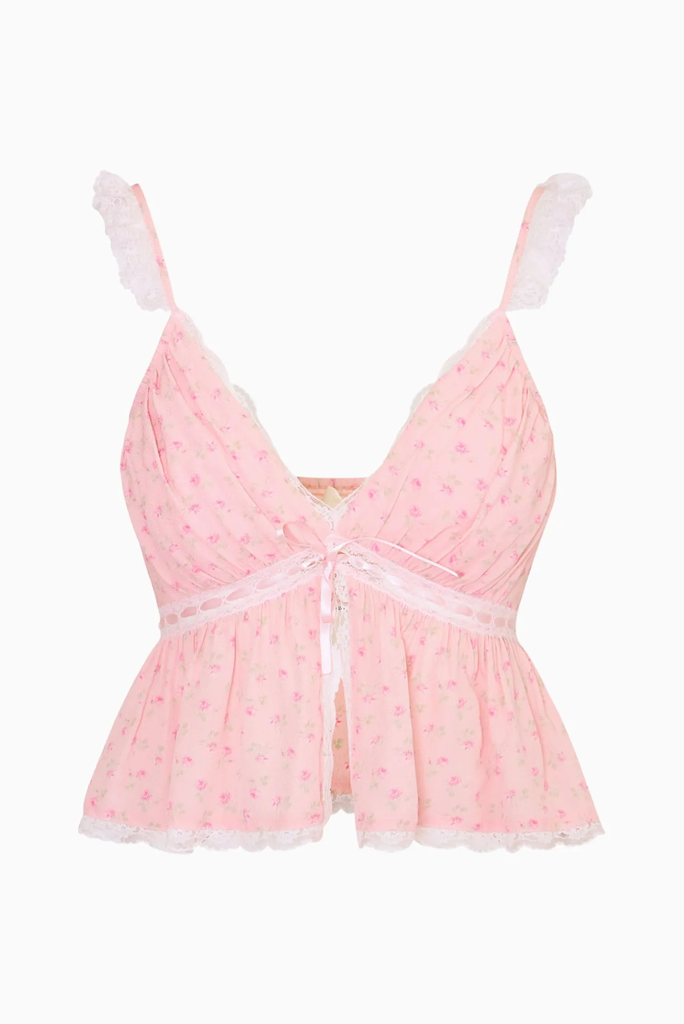 Nicoleta Floral Crepe Top