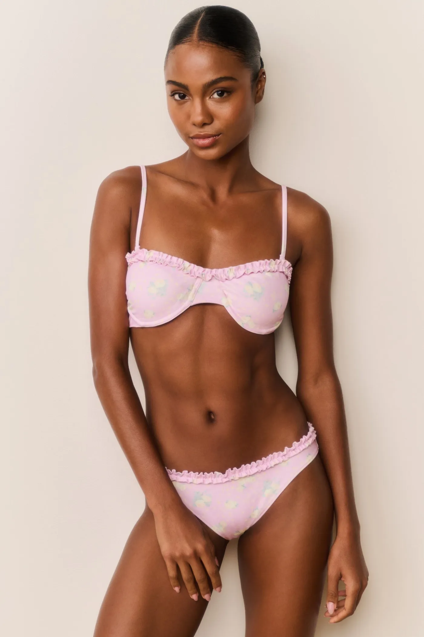 Nightlyn Floral Balconette Bikini