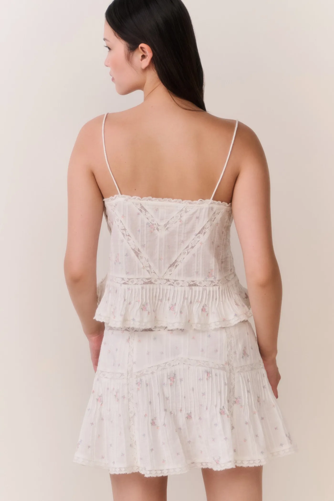 Ondeline Floral Embroidered Cotton Top