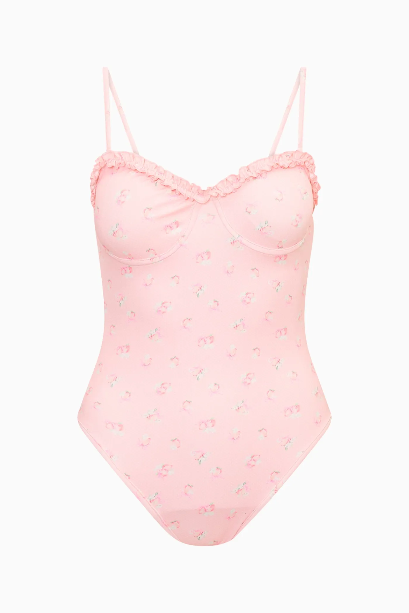 Peach Pom Pom Brooksie Swimsuit